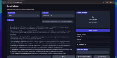 Doc Analyzer supporto multi-formato