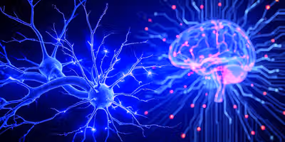 Rappresentazione visiva di neuroni spiking che processano informazioni linguistiche